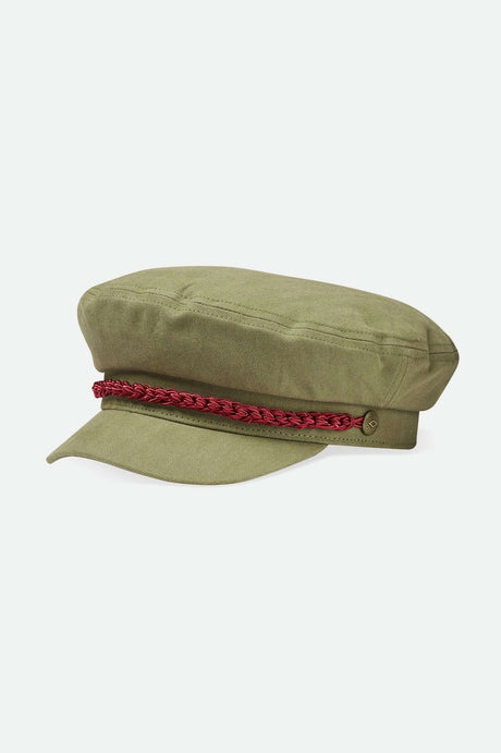 Brixton Unisex 20th Anniversary Fiddler Cap - Olive | Main