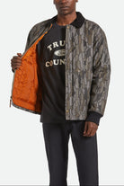 Men's Builders Ranch Jacket in the color Bark Camo - Men's Side View