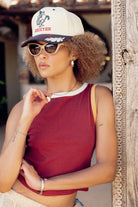 Women's Rodeo Netplus Snapback in the color Off White/Navy - Women's Lifestyle 2.0