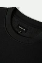 Men's Gallop Crew in the color Black - Additional Laydown image