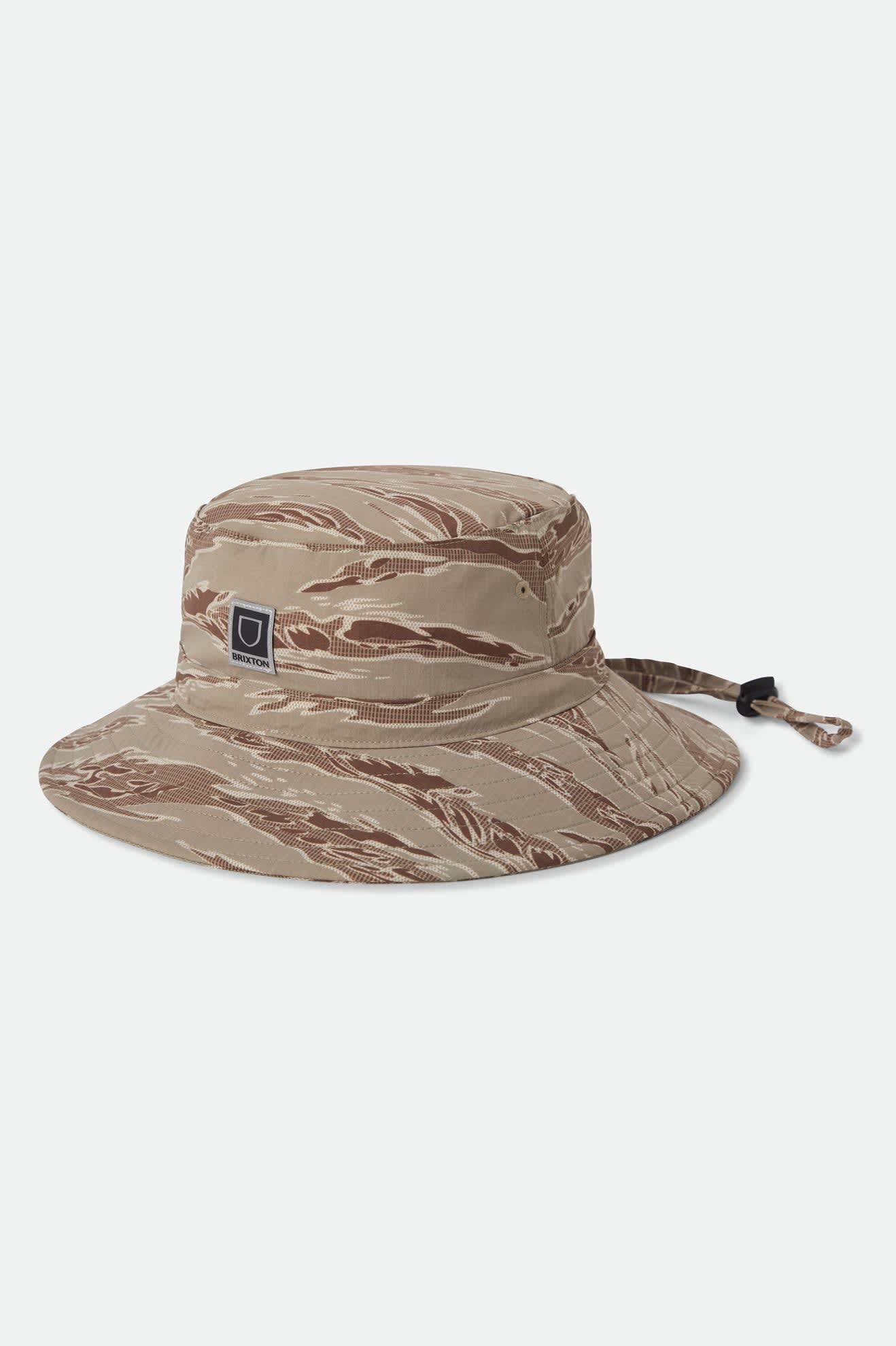 Unisex Journey Boonie Hat in the color Desert Tiger Camo - Front Product Laydown Image