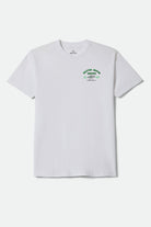 Men's Dyson Standard T-Shirt in the color White - Front Product Laydown Image
