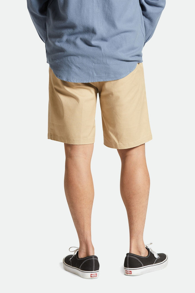Men's Fit, Back View | Choice Chino Short 9" - Sand