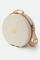 Unisex Done Proper Fedora Travel Case in the color Cream/Beige - Front Product View