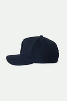 Brixton Men's Crest C Netplus MP Snapback - Washed Navy/Washed Navy | Extra Shot