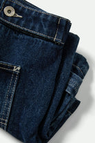 Women's Wrap Skort in the color Rinse Denim - Additional Laydown image