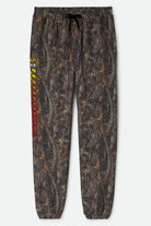 Men's Ford 4x4 Chrome Sweatpant in the color Boxwood Green - Front Product Laydown Image