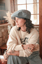 Unisex Barrel Alpha Snap Cap in the color Light Stone Wash Denim - Women's Lifestyle 3.0