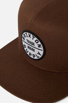 Unisex Oath Trucker Hat in the color Pinecone Brown/Pinecone Brown - Additional Laydown image
