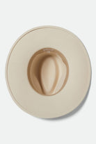Women's Harper Felt Hat in the color Dove/Natural - Additional Laydown image