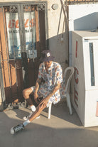 Unisex Colt 45 X Brixton Bucket Hat in the color Multi/Midnight Blue - Men's Lifestyle 3.0
