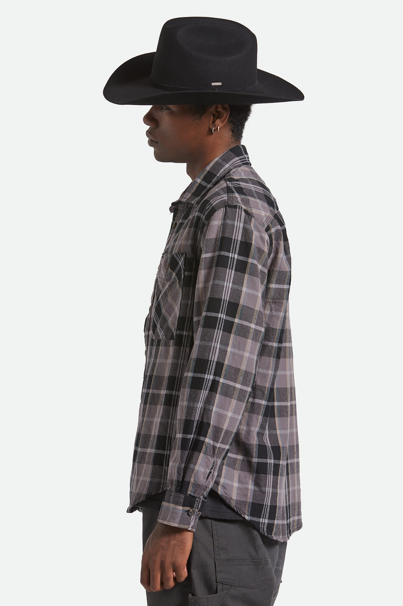 Unisex Laredo WTHR GUARD™ Cowboy Hat in the color Black/Black - Additional Fit image