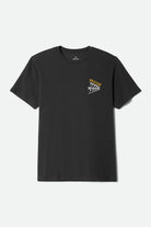 Men's Switchback Short Sleeve Standard T-Shirt in the color Vintage Black - Front Product Laydown Image