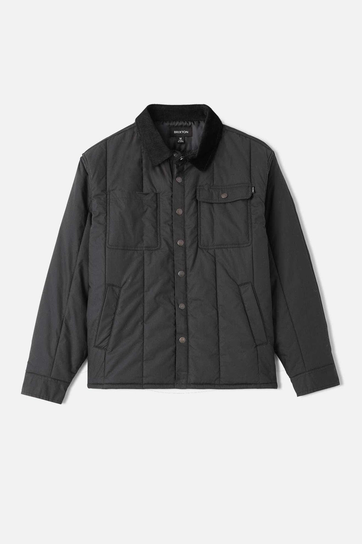 Men's Cass II Jacket in the color Black - Front Product Laydown Image