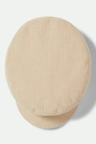Women's Fiddler Fisherman Cap in the color Macadamia Cord - Additional Laydown image