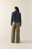 Women's Service Trouser Pant in the color Olive Surplus - Additional Fit image