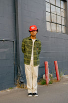 Men's Builders Carpenter Stretch Pant in the color Egret White - Men's Lifestyle image