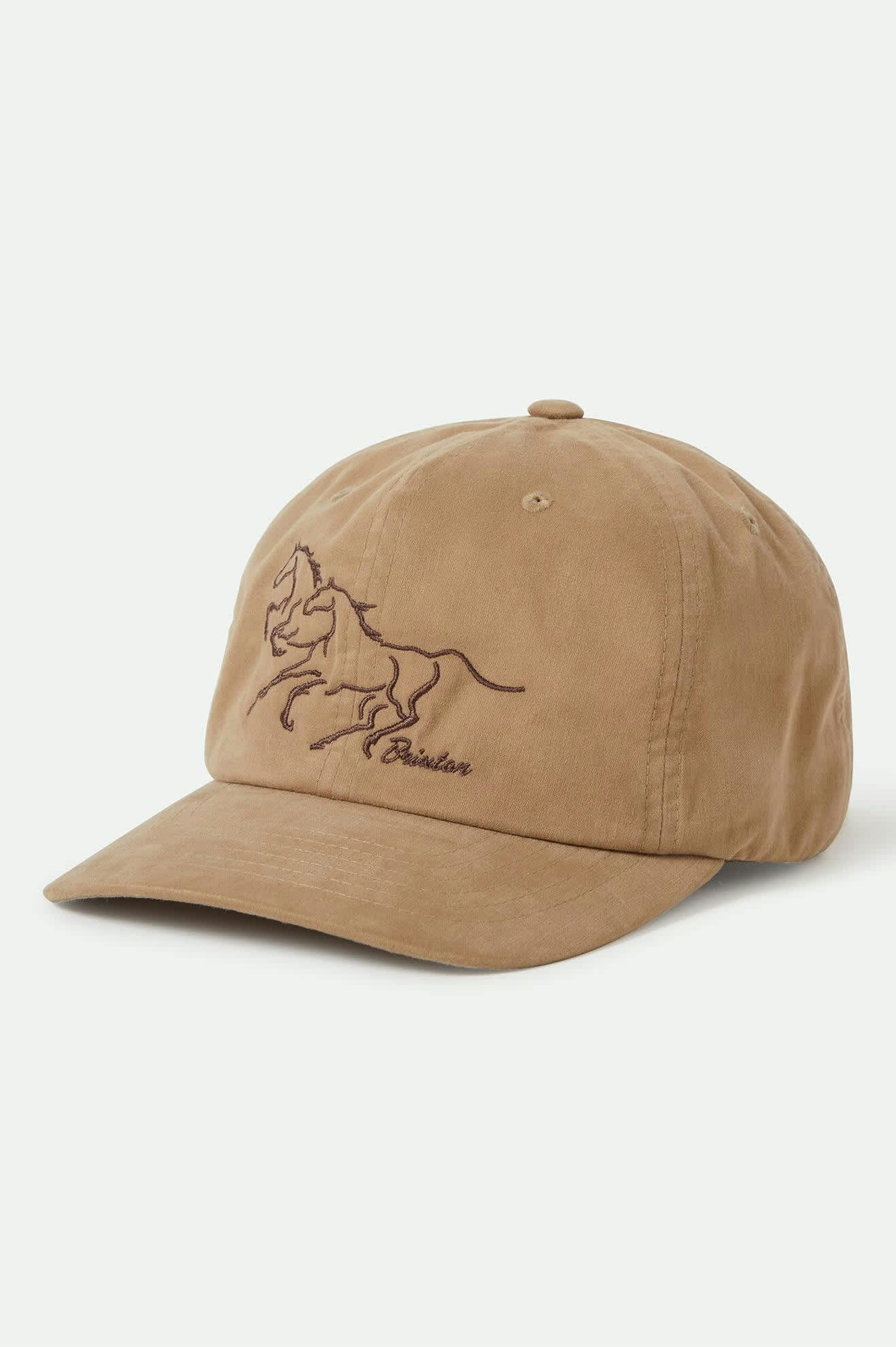 Unisex Cardova Adjustable Hat in the color Sand - Front Product View