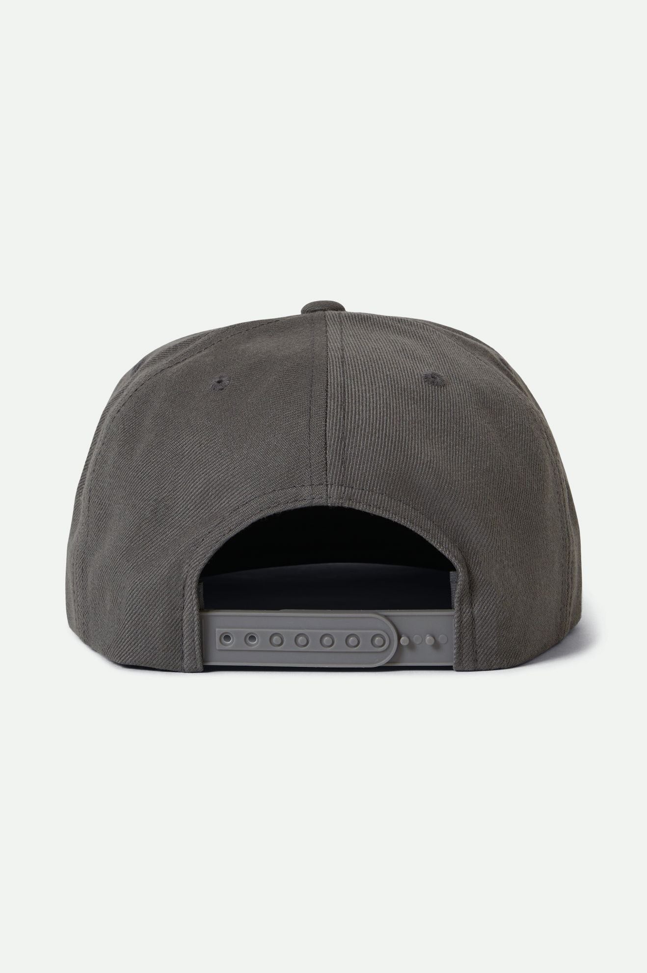 Brixton Men's Oath III Snapback - Charcoal/Charcoal | Back