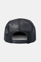 Brixton Men's Battle Netplus Trucker Hat - Black/Black | Back
