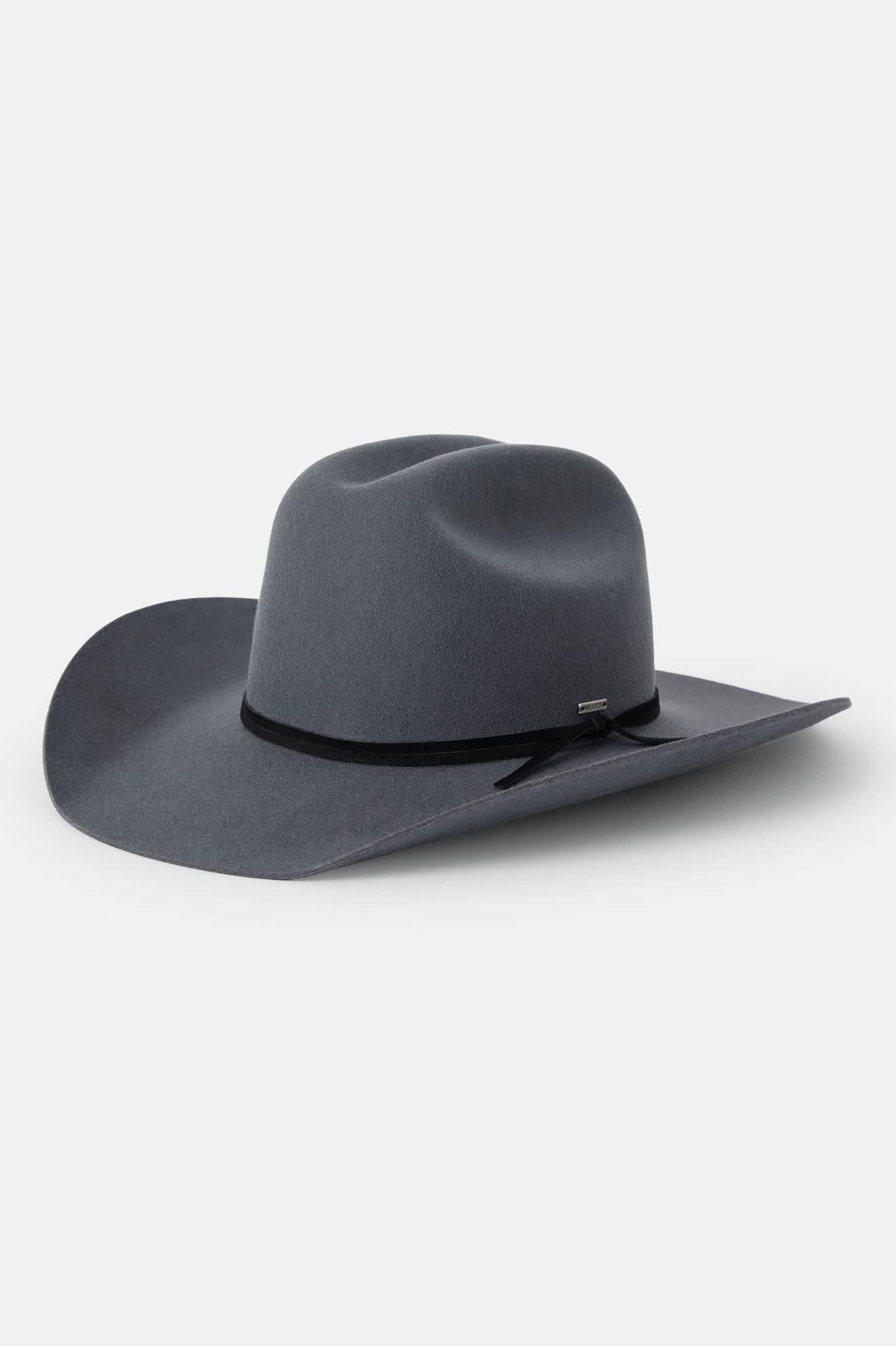 Unisex Laredo WTHR GUARD™ Cowboy Hat in the color Asphalt - Front Product Laydown Image