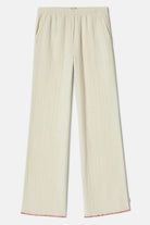 Women's Wandering Hudson Lounge Pant in the color Off White - Front Product View