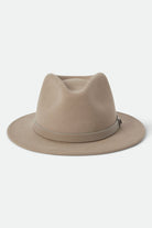 Unisex Messer Fedora in the color Timeless Taupe - Additional Laydown image