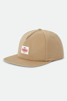 Unisex Trademark Adjustable Hat in the color British Khaki - Front Product Laydown Image