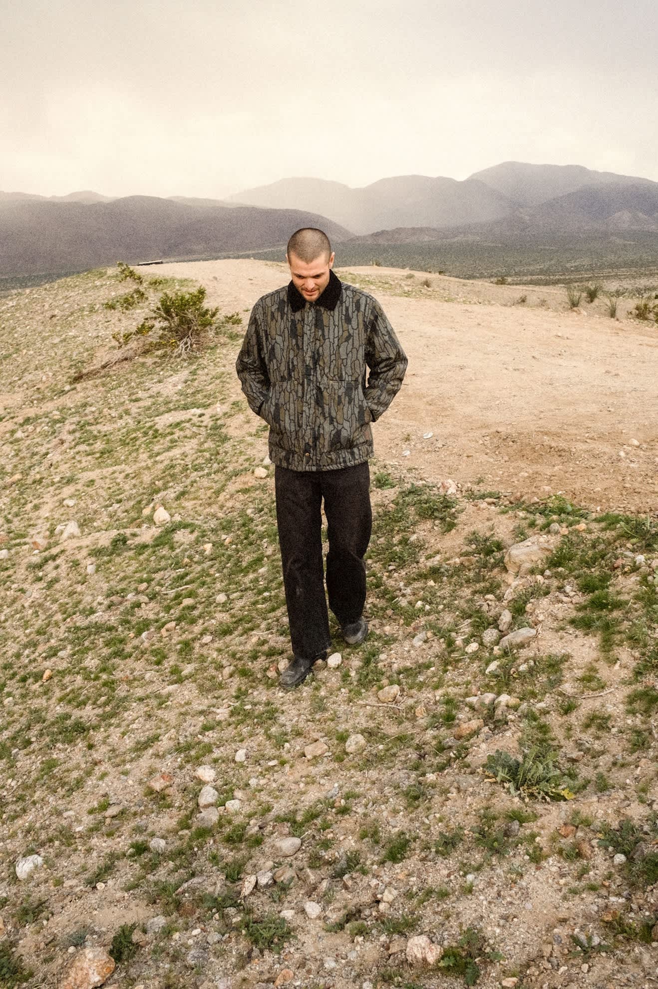 Men's Builders Ranch Jacket in the color Bark Camo - Men's Lifestyle 2.0