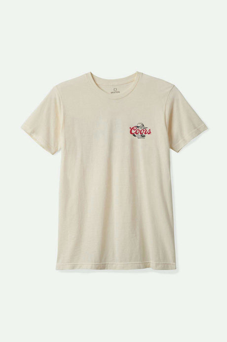 Brixton Men's Coors Wayne S/S Standard T-Shirt - Natural | Main