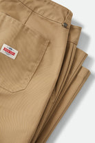 Men's Trademark Chino Pant in the color British Khaki - Additional Laydown image