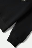 Men's Gallop Crew in the color Black - Additional Laydown image