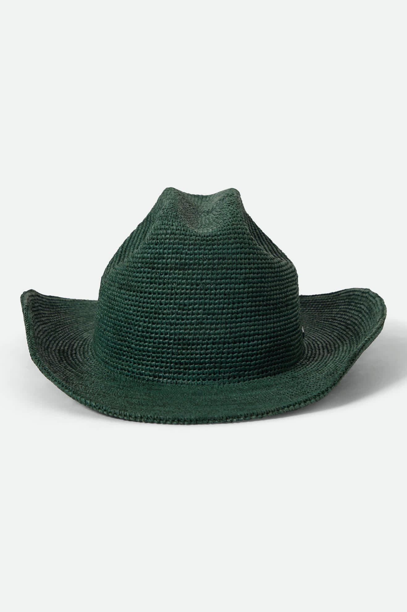 Women's Odessa Straw Packable Cowboy Hat in the color Primal Green - Additional Laydown image