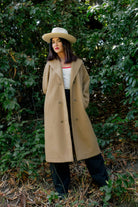 Women's Lennox Stretch Felted Coat in the color Khaki - Men's Lifestyle image