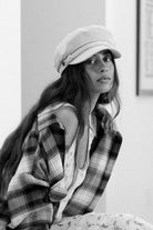 Women's Bowery Women's Classic L/S Flannel in the color Pinecone Brown/Black/Sand - Men's Lifestyle image