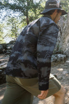 Men's Journey Lightweight Shirt in the color Black Camo - Men's Lifestyle 3.0