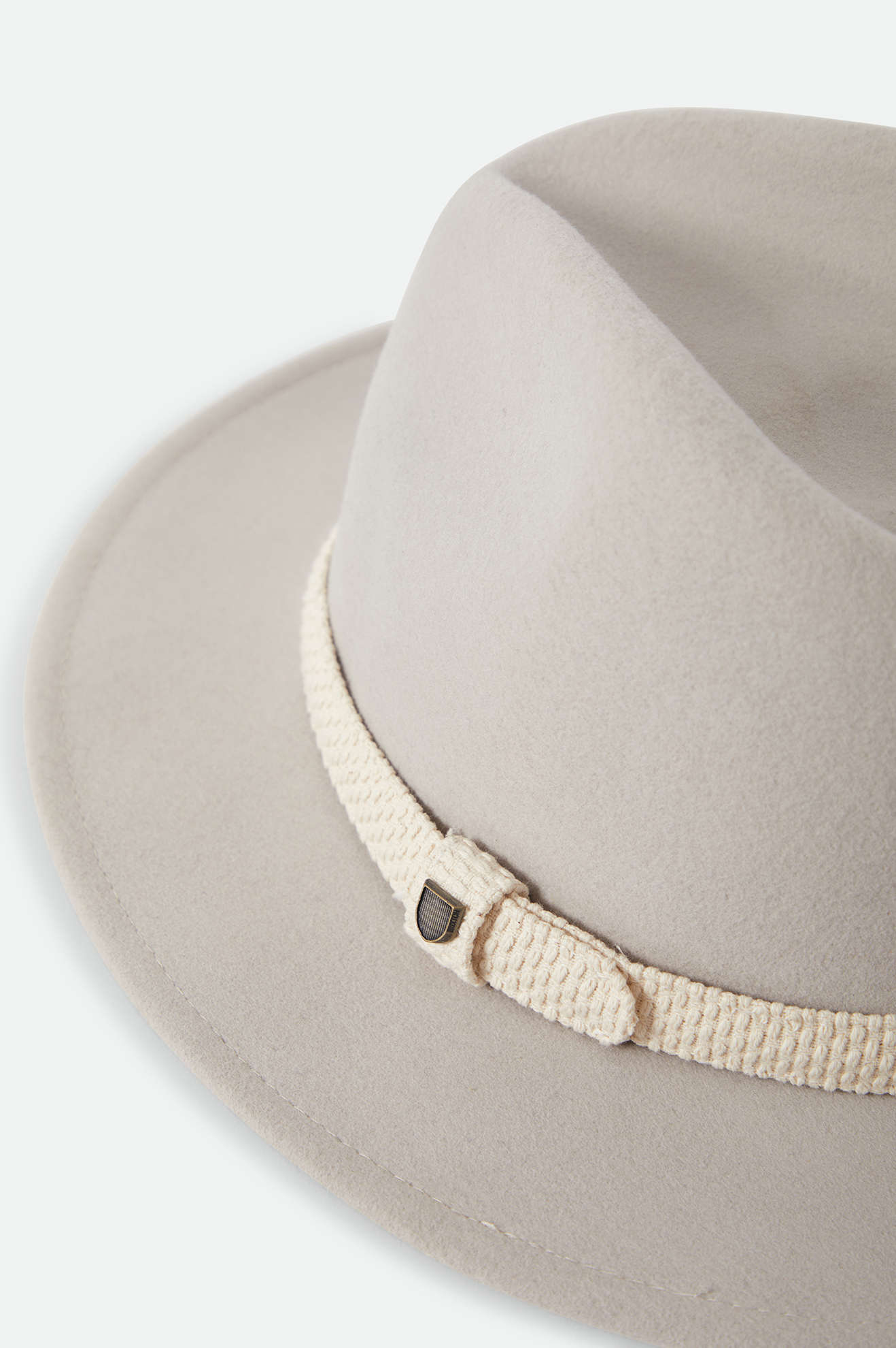 Unisex Messer Fedora in the color Beige/Cream - Additional Laydown image