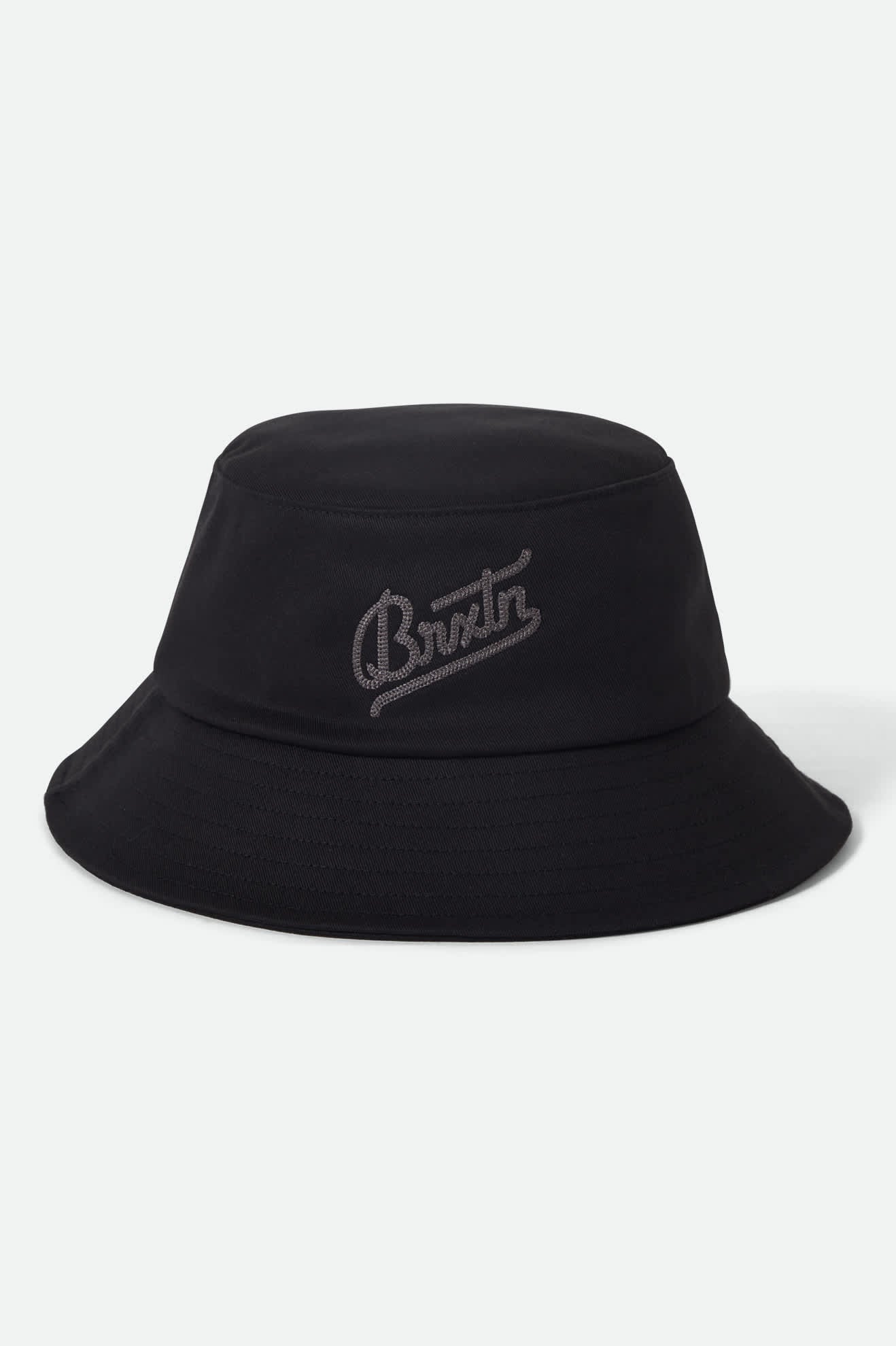 Unisex Eldon Packable Bucket Hat in the color Black - Additional Laydown image