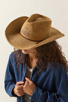 Unisex Colter Cowboy Hat in the color Khaki - Additional Fit image