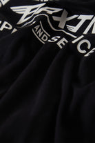 Men's Free Muscle Tank Top in the color Black Worn Wash - Additional Laydown image