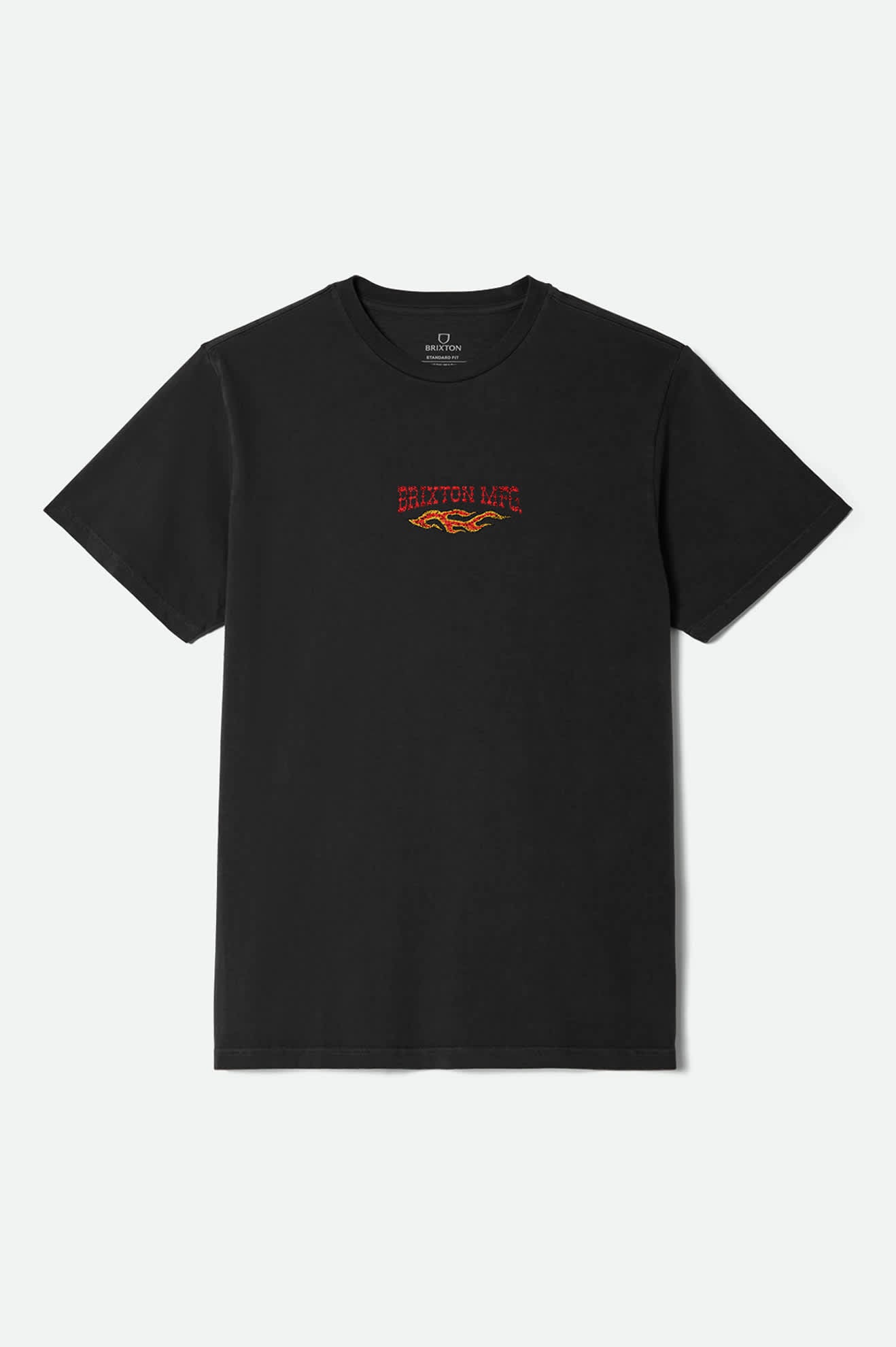 Men's Paranormal S/S Standard T-Shirt in the color Black - Front Product View
