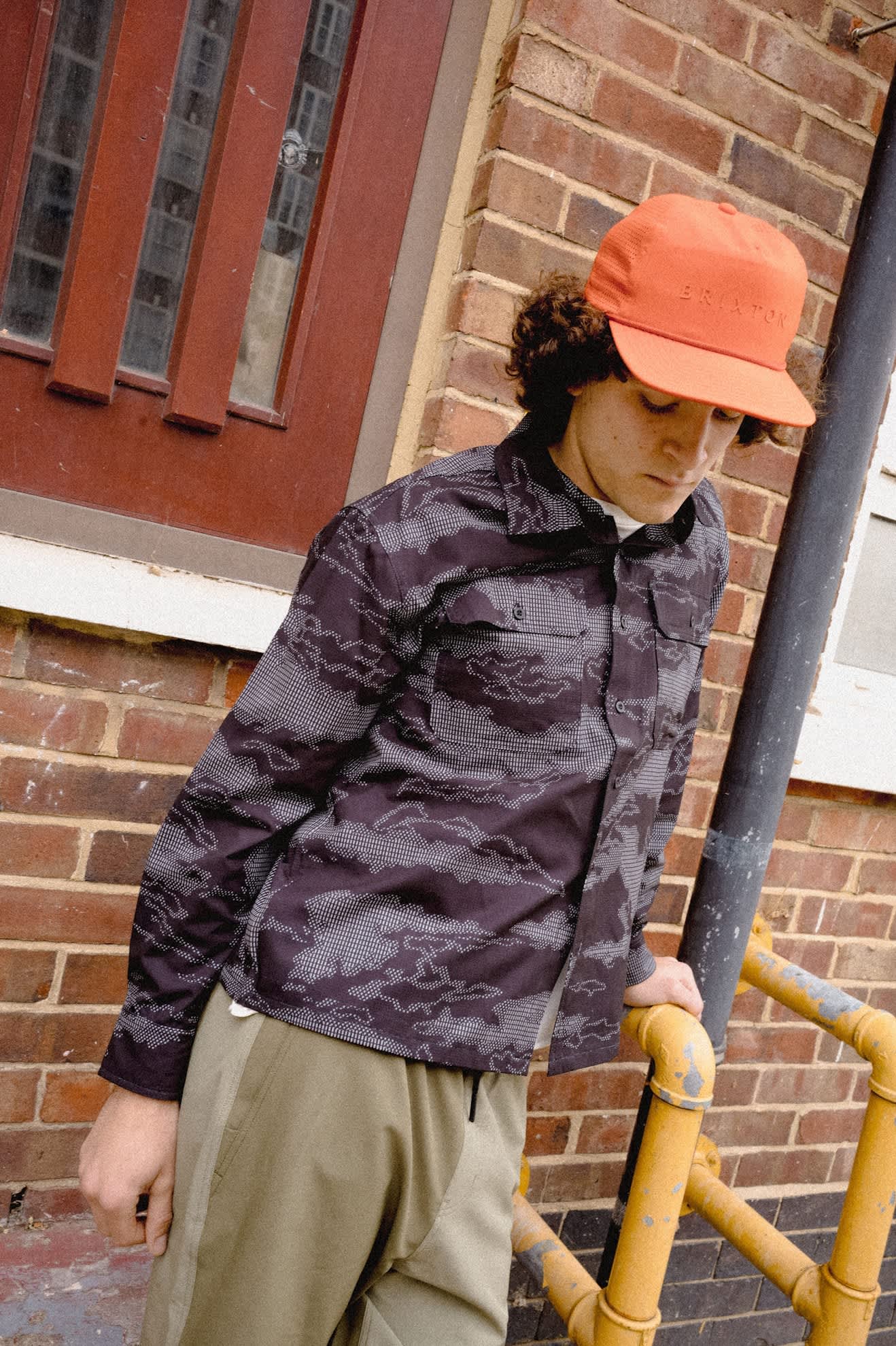 Men's Journey Lightweight Shirt in the color Black Camo - Men's Lifestyle 2.0