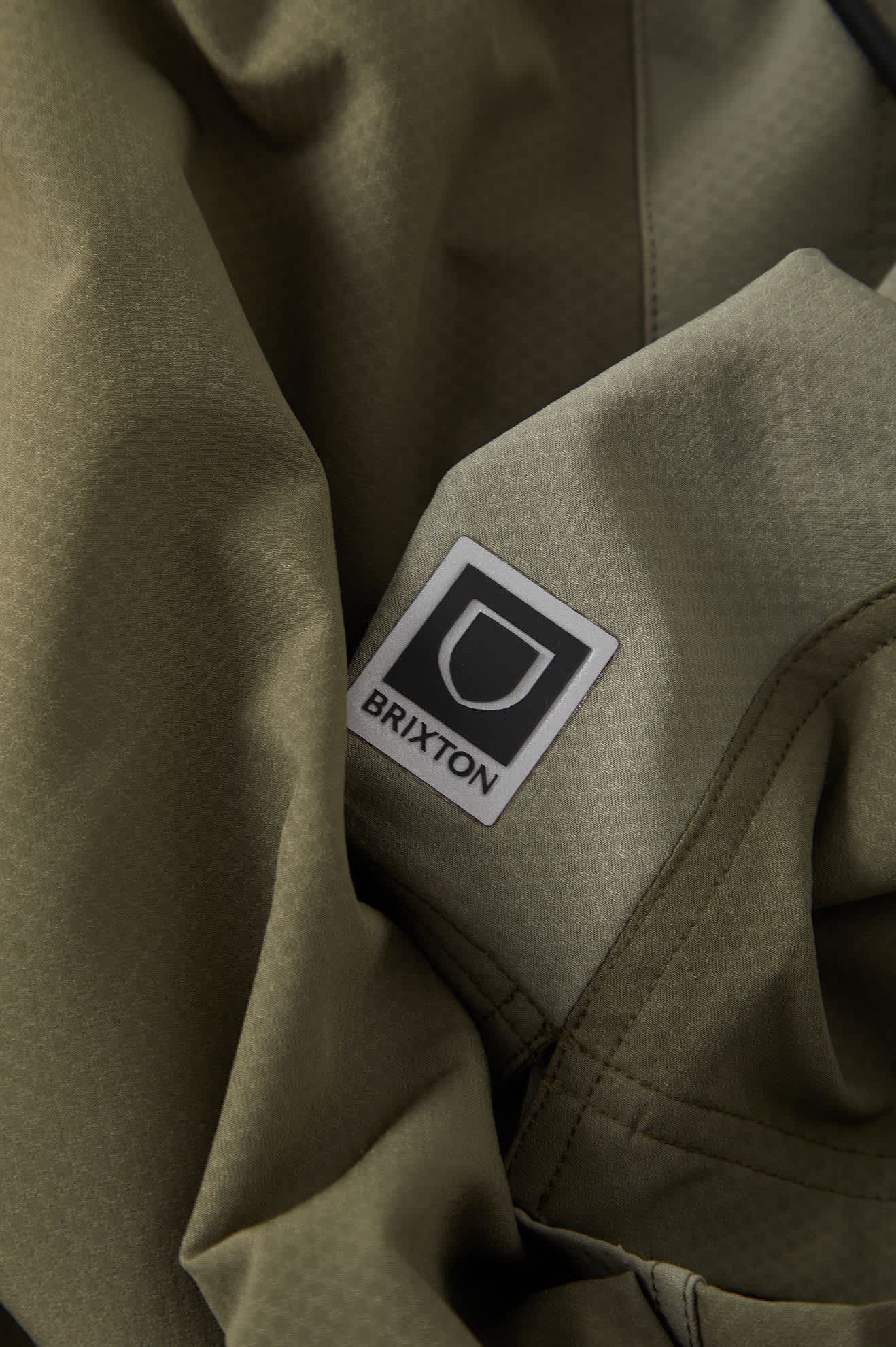 Men's Journey Active Short in the color Dark Olive/Olive Surplus - Additional Laydown image
