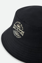 Unisex Current Packable Bucket Hat in the color Black - Additional Laydown image