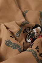 Men's Dawg Hoodie in the color Sandstone - Additional Laydown image