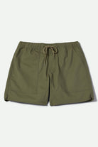 Brixton Men's Everyday Coolmax Short - Olive Surplus | Profile