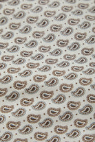 Men's Charter Print S/S Shirt in the color Off White/Paisley - Additional Style View