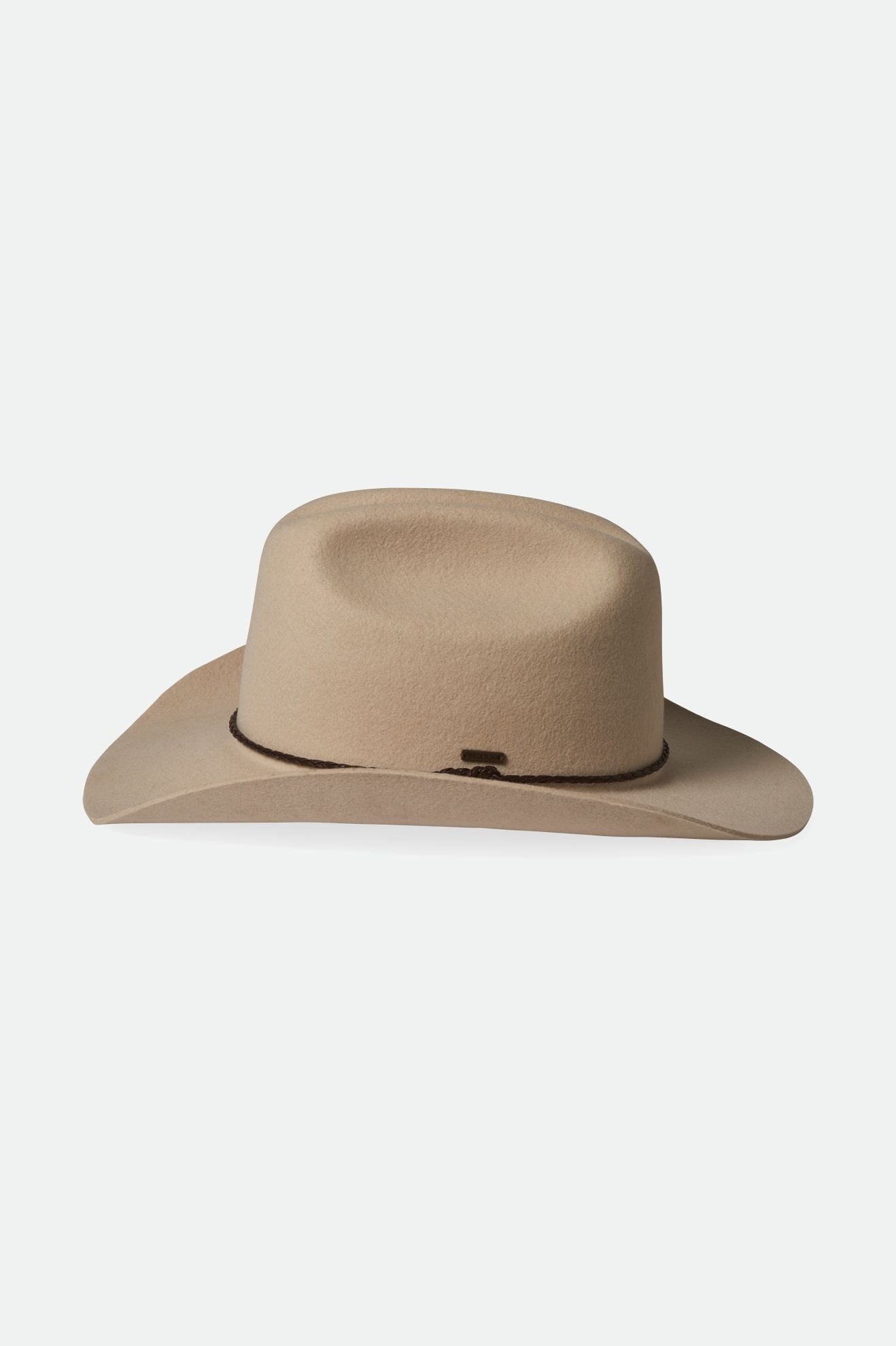 Brixton Unisex Range Cowboy Hat - Dove | Extra Shot