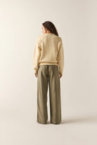 Women's Service Trouser Pant in the color Olive Surplus - Additional Fit image