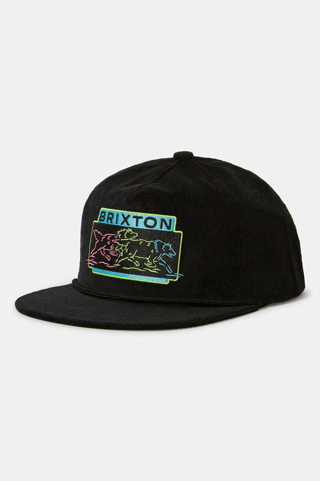 Brixton Unisex Neon Pack MP Snapback - Black | Profile